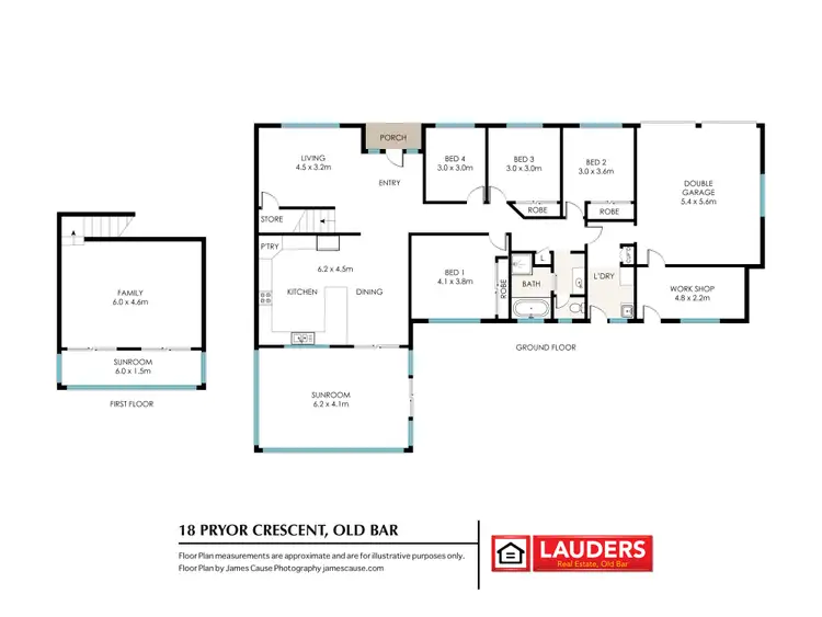 Floorplan of Homely house listing, 18 Pryor Crescent, Old Bar NSW 2430