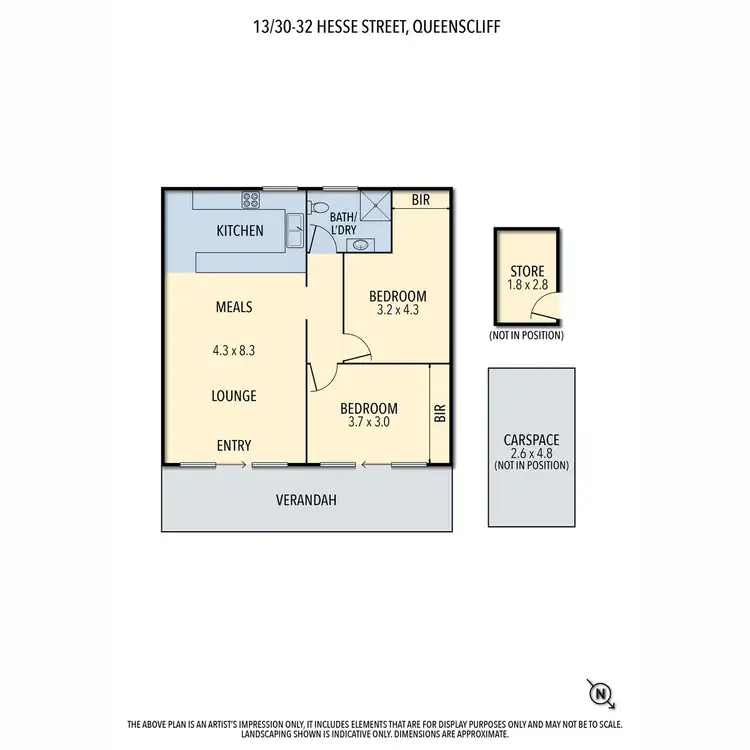 Floorplan of Homely apartment listing, 13/30-32 Hesse Street, Queenscliff VIC 3225