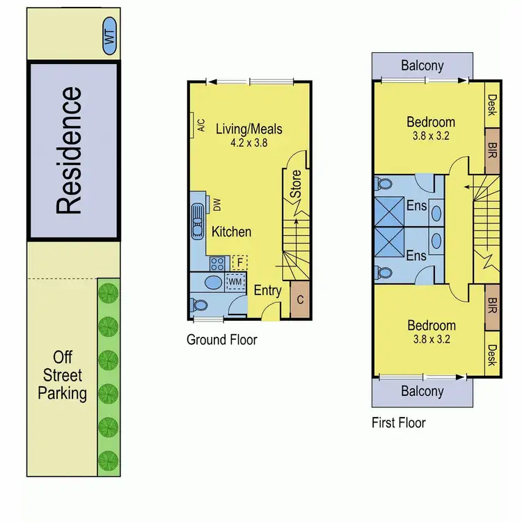 Floorplan of Homely house listing, 24 Waxflower Crescent, Bundoora VIC 3083