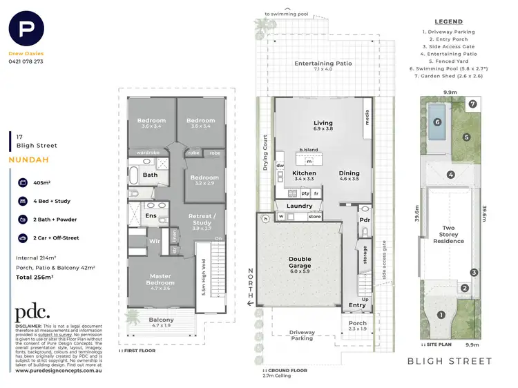 Floorplan of Homely house listing, 17 Bligh Street, Nundah QLD 4012