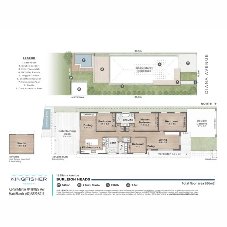 Floorplan of Homely house listing, 12 Diana Avenue, Burleigh Heads QLD 4220