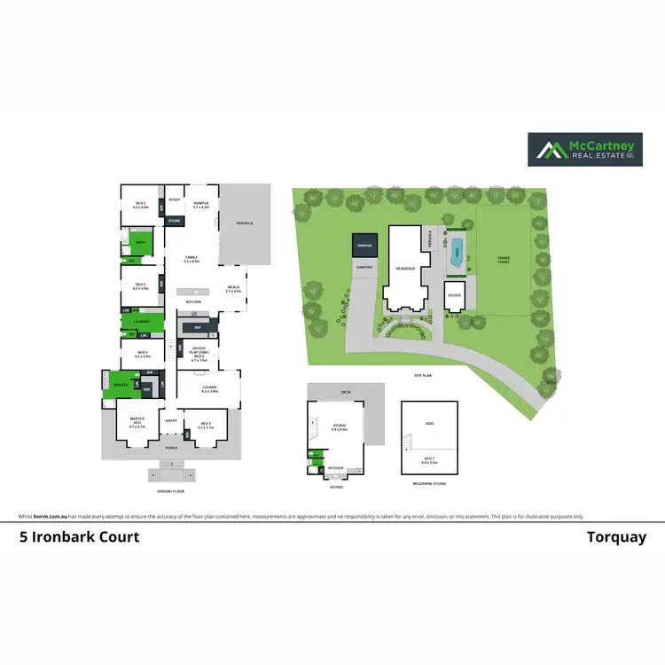 Floorplan of Homely house listing, 5 Ironbark Court, Torquay VIC 3228