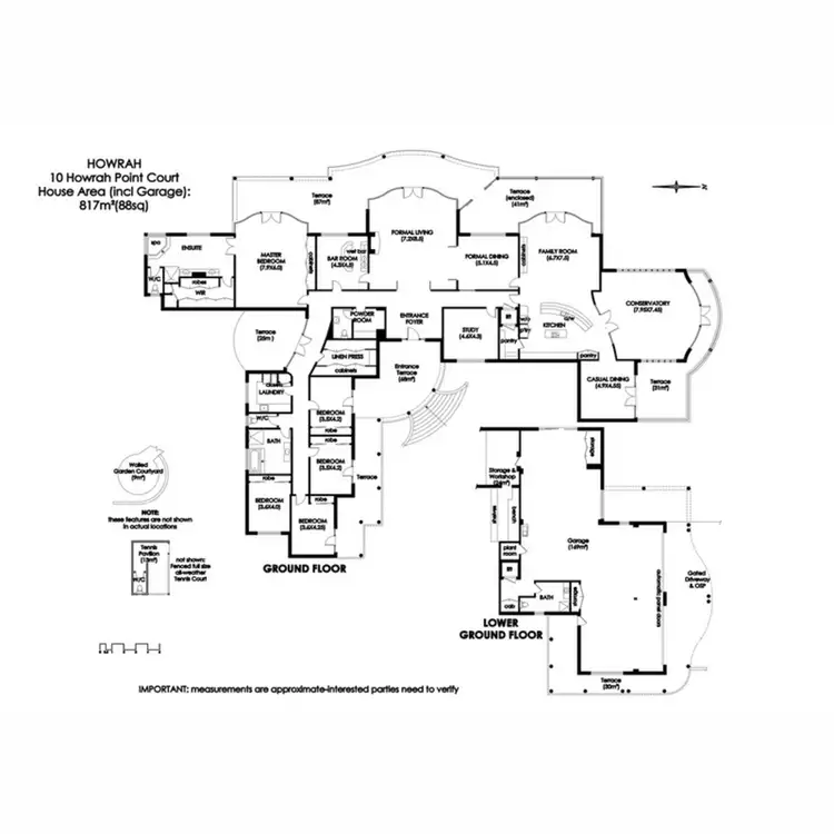 Floorplan of Homely house listing, 10 Howrah Point Court, Howrah TAS 7018