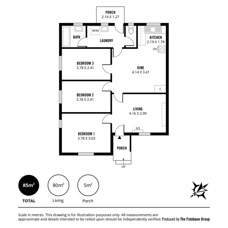 Floorplan of Homely house listing, 22 Kingsbury Street, Davoren Park SA 5113