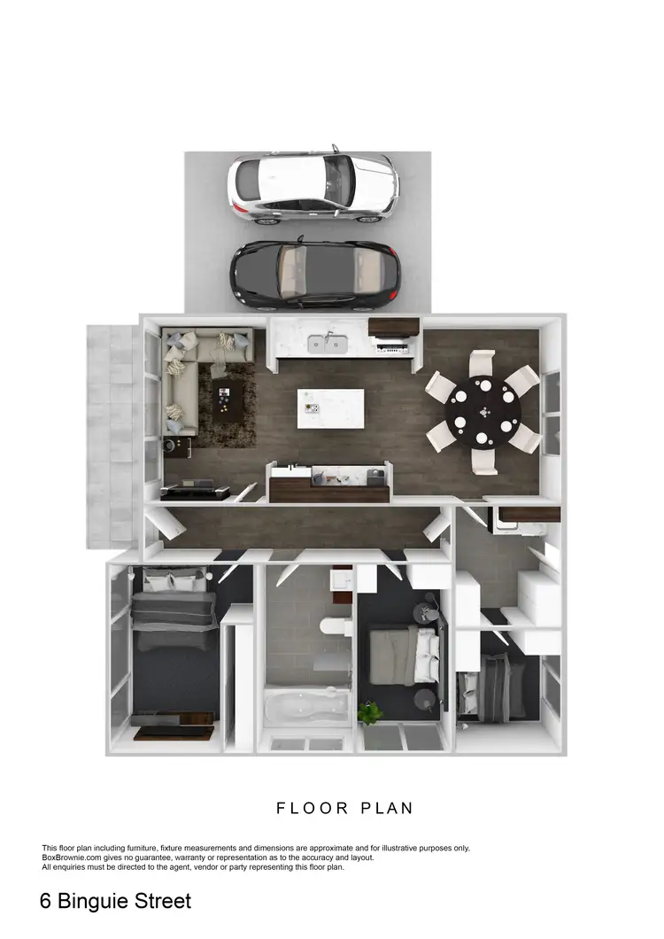 Floorplan of Homely house listing, 6 Binguie Street, Griffith NSW 2680