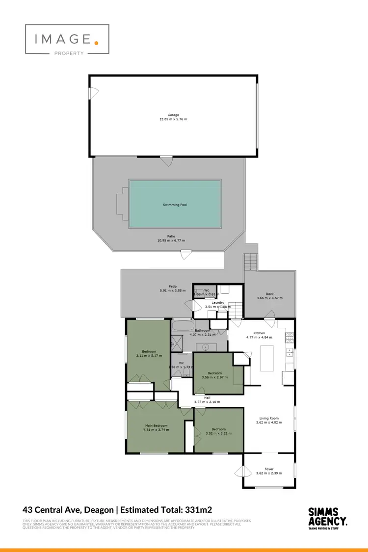 Floorplan of Homely house listing, 43 Central Avenue, Deagon QLD 4017
