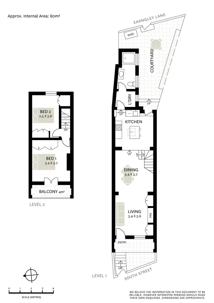 Floorplan of Homely terrace listing, 19 South Street, Edgecliff NSW 2027