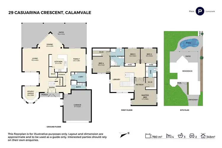 Floorplan of Homely house listing, 29 Casuarina Crescent, Calamvale QLD 4116