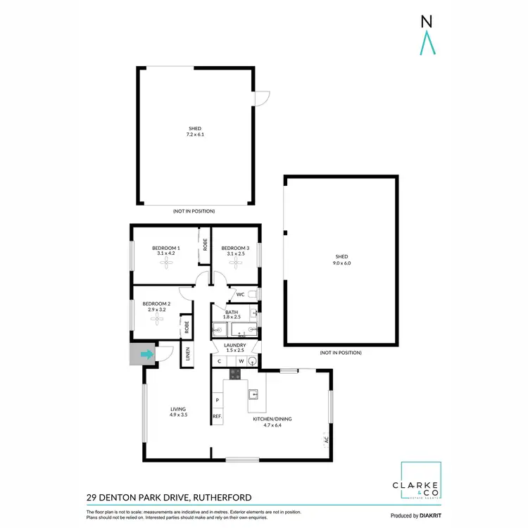 Floorplan of Homely house listing, 29 Denton Park Drive, Rutherford NSW 2320
