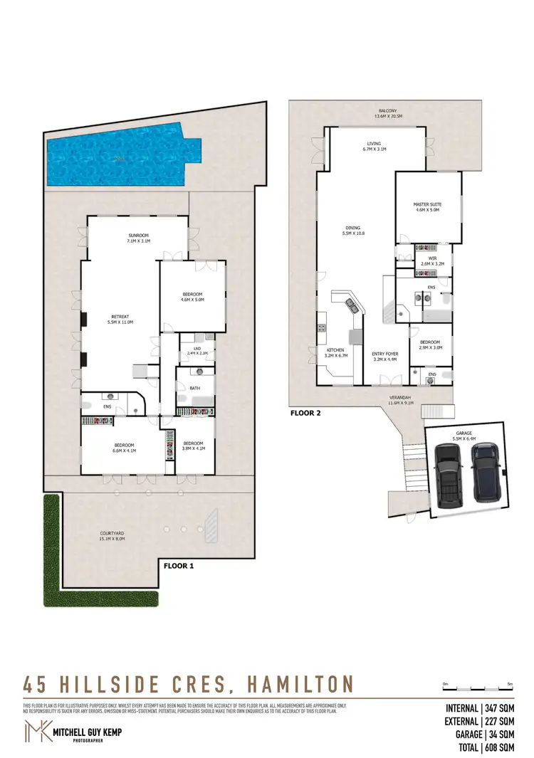 Floorplan of Homely house listing, 45 Hillside Crescent, Hamilton QLD 4007