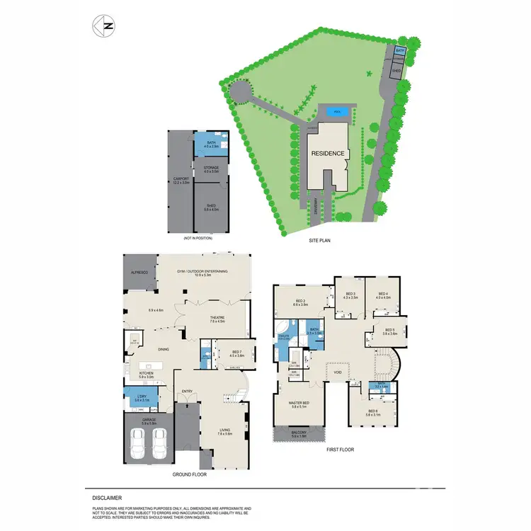 Floorplan of Homely house listing, 14 Valley View Place, Nulkaba NSW 2325