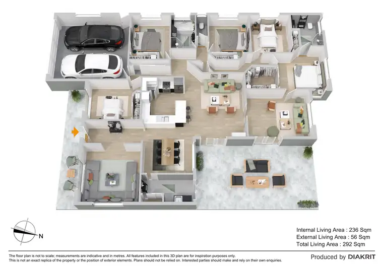 Floorplan of Homely house listing, 13 Springwater Crescent, Morayfield QLD 4506
