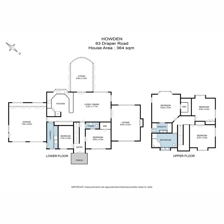 Floorplan of Homely house listing, 63 Draper Road, Howden TAS 7054