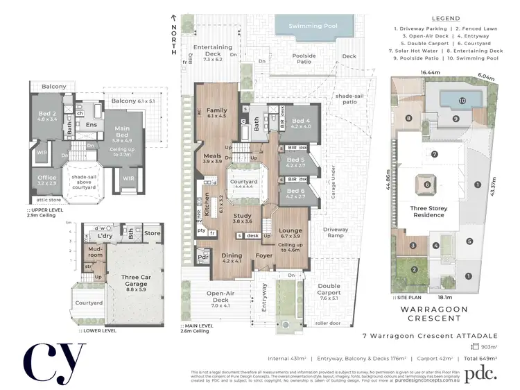 Floorplan of Homely house listing, 7 Warragoon Crescent, Attadale WA 6156