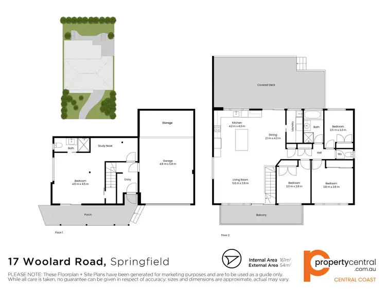 Floorplan of Homely house listing, 17 Woolard Road, Springfield NSW 2250