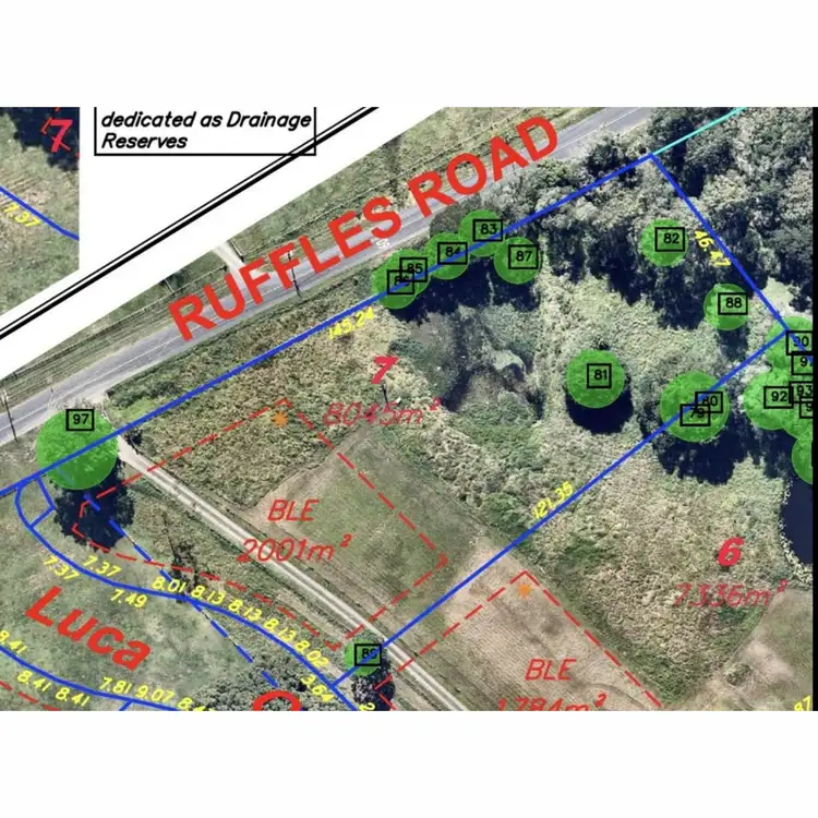 Floorplan of Homely land listing, 7 Luca Court, Willow Vale QLD 4209