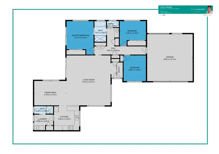 Floorplan of Homely villa listing, 2/6 Victoria Place, Forster NSW 2428