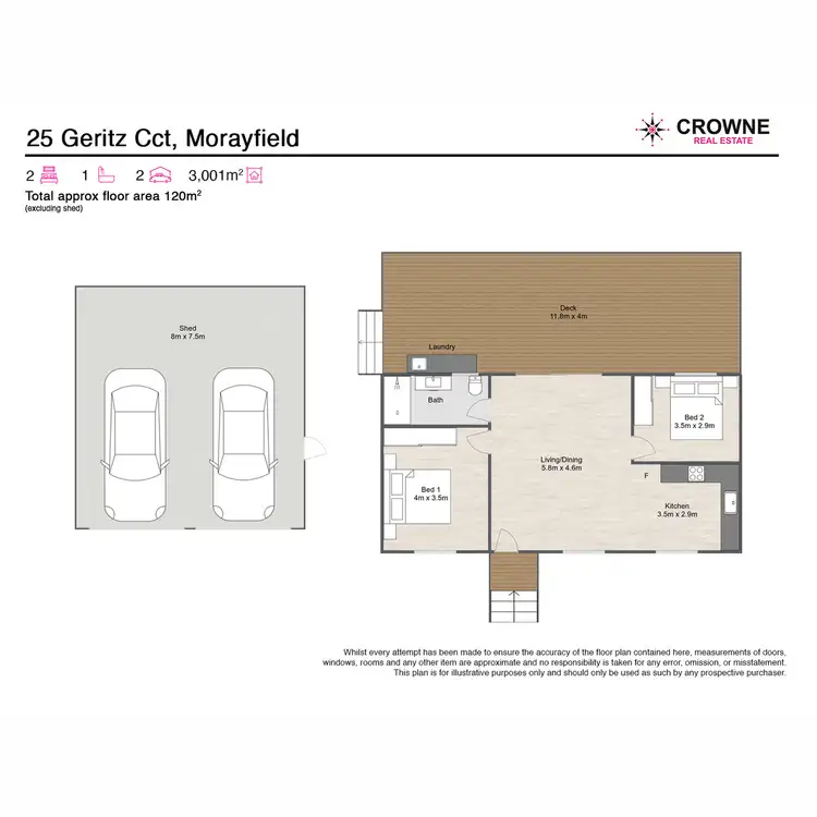 Floorplan of Homely house listing, 25 Geritz Circuit, Morayfield QLD 4506