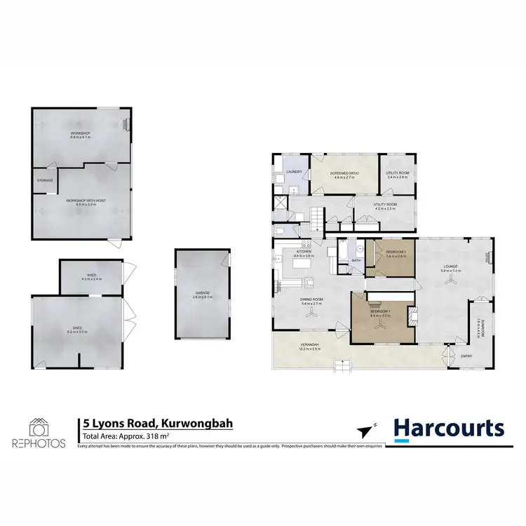 Floorplan of Homely rural property listing, 5 Lyons Road, Kurwongbah QLD 4503
