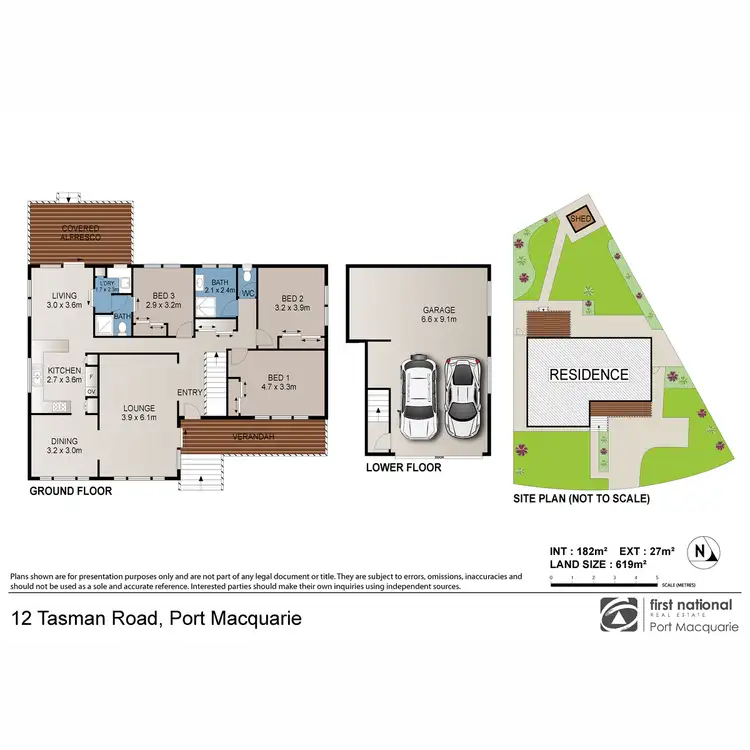 Floorplan of Homely house listing, 12 Tasman Road, Port Macquarie NSW 2444
