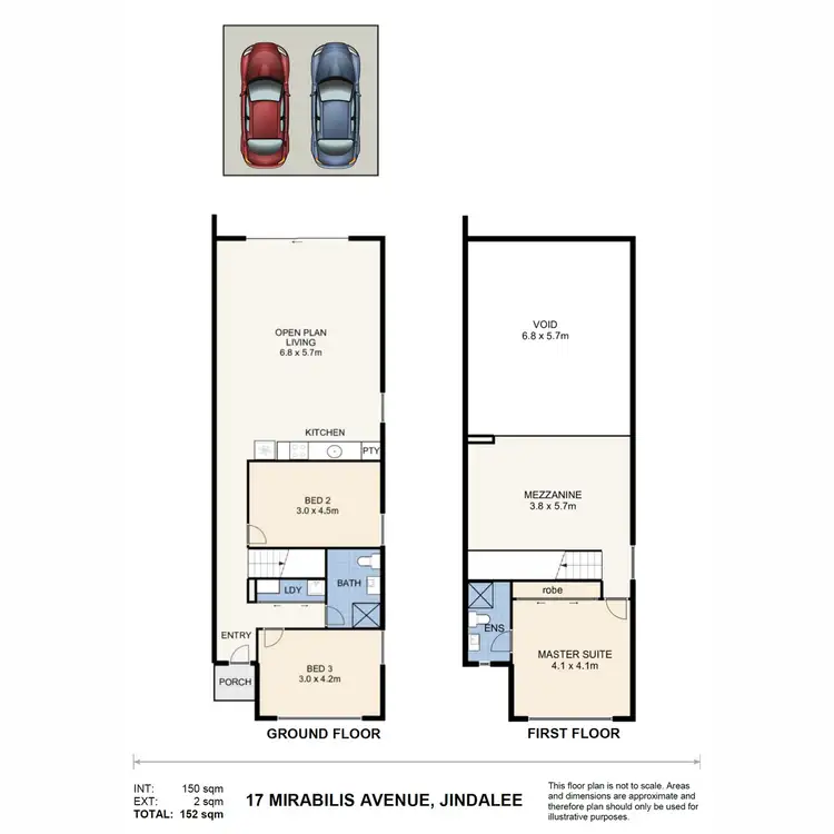 Floorplan of Homely house listing, 17 Mirabilis Avenue, Jindalee WA 6036