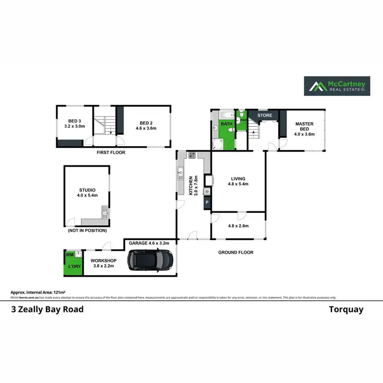 Floorplan of Homely house listing, 3 Zeally Bay Road, Torquay VIC 3228