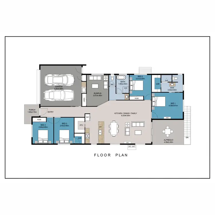 Floorplan of Homely house listing, 21 Messmate Place, Spring Mountain QLD 4300