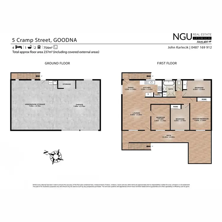 Floorplan of Homely house listing, 5 Cramp Street, Goodna QLD 4300