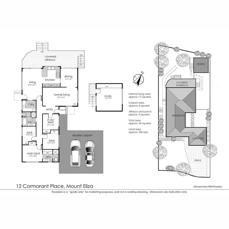 Floorplan of Homely house listing, 12 Cormorant Place, Mount Eliza VIC 3930