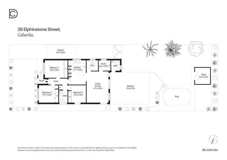 Floorplan of Homely house listing, 26 Elphinstone Street, Cabarita NSW 2137