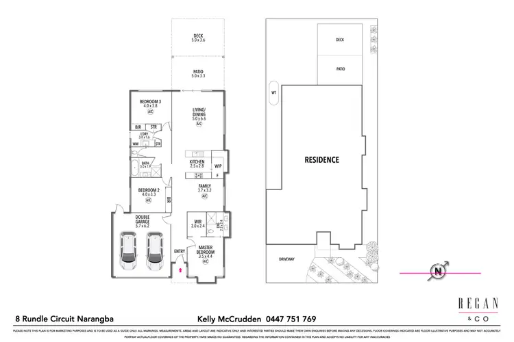 Floorplan of Homely house listing, 8 Rundle Circuit, Narangba QLD 4504