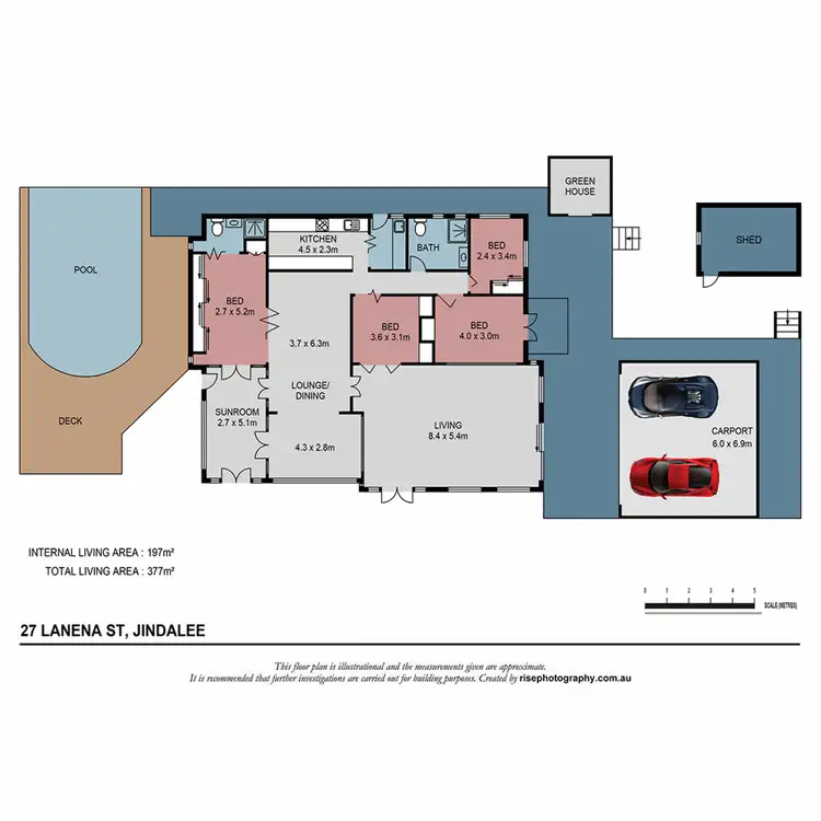 Floorplan of Homely house listing, 27 Lanena Street, Jindalee QLD 4074