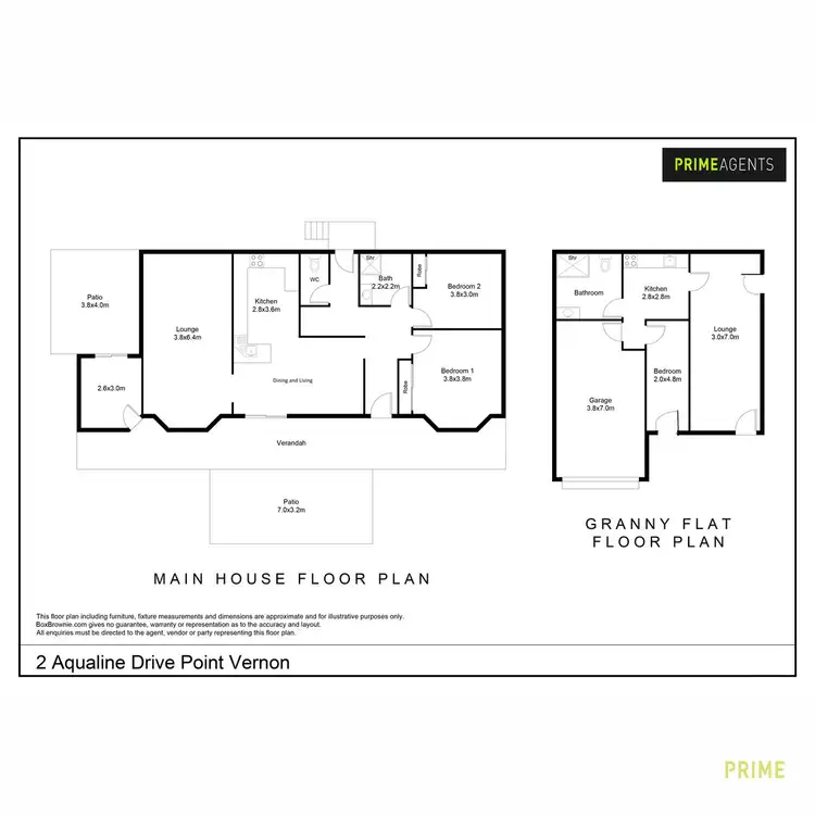 Floorplan of Homely house listing, 2 Aqualine Drive, Point Vernon QLD 4655