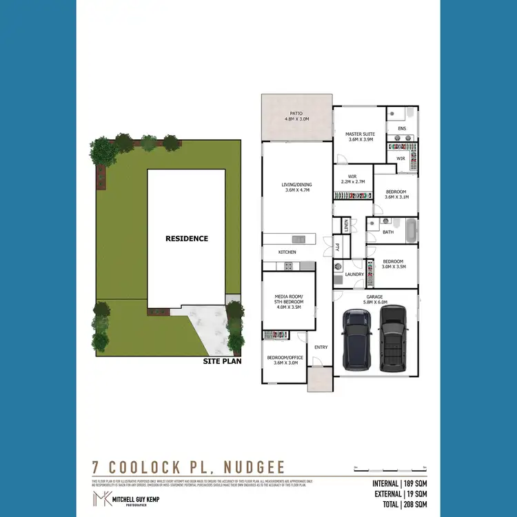 Floorplan of Homely house listing, 7 Coolock Place, Nudgee QLD 4014