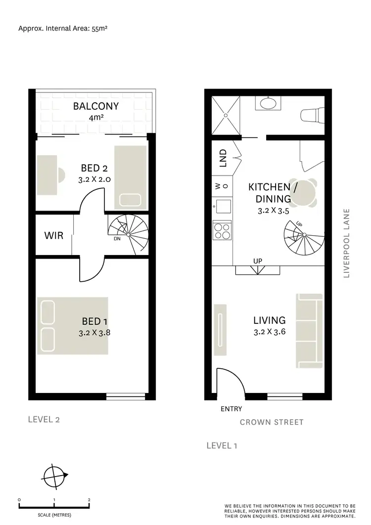 Floorplan of Homely terrace listing, 177 Crown Street, Darlinghurst NSW 2010