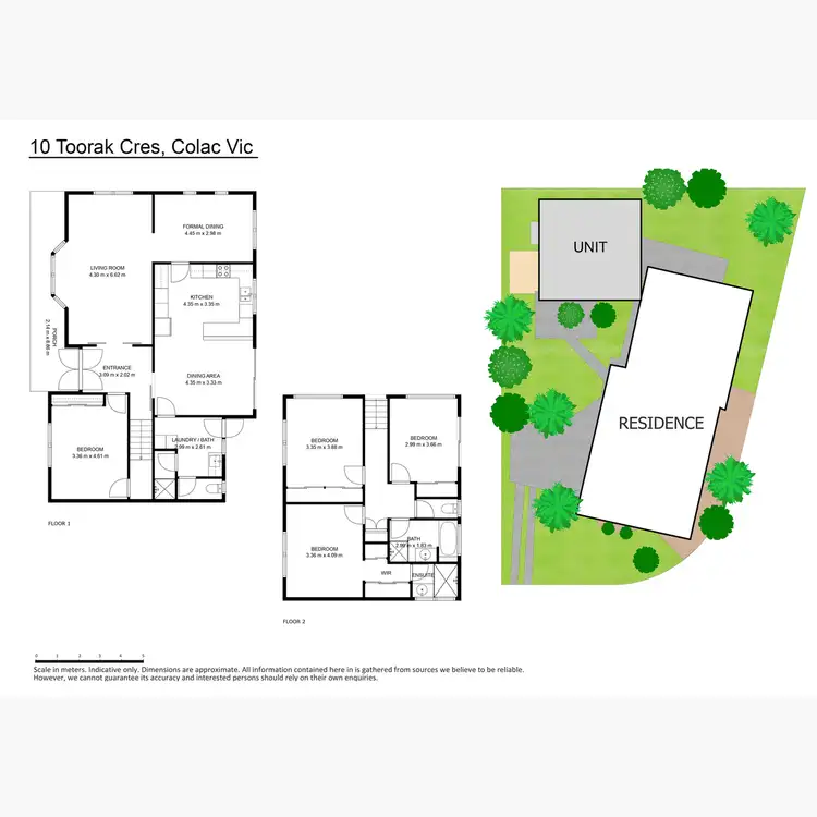 Floorplan of Homely house listing, 10 and 10A Toorak Crescent, Colac VIC 3250