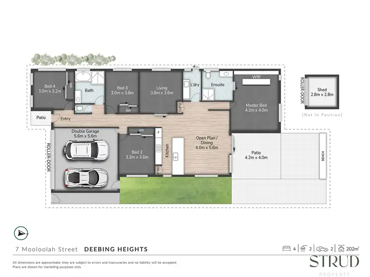 Floorplan of Homely house listing, 7 Mooloolah Street, Deebing Heights QLD 4306