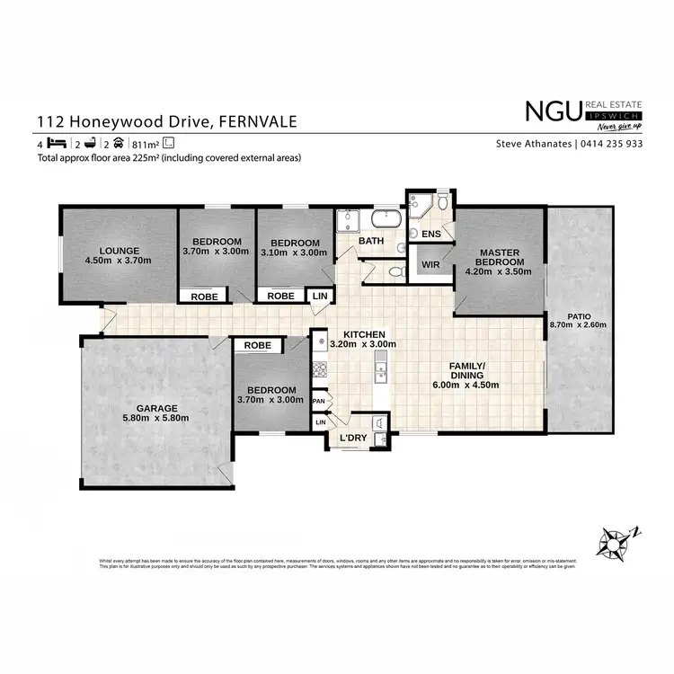 Floorplan of Homely house listing, 112 Honeywood Drive, Fernvale QLD 4306