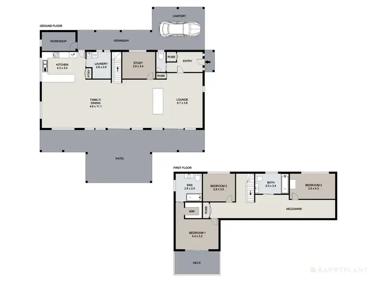 Floorplan of Homely house listing, 3 Emerald Close, Emerald VIC 3782