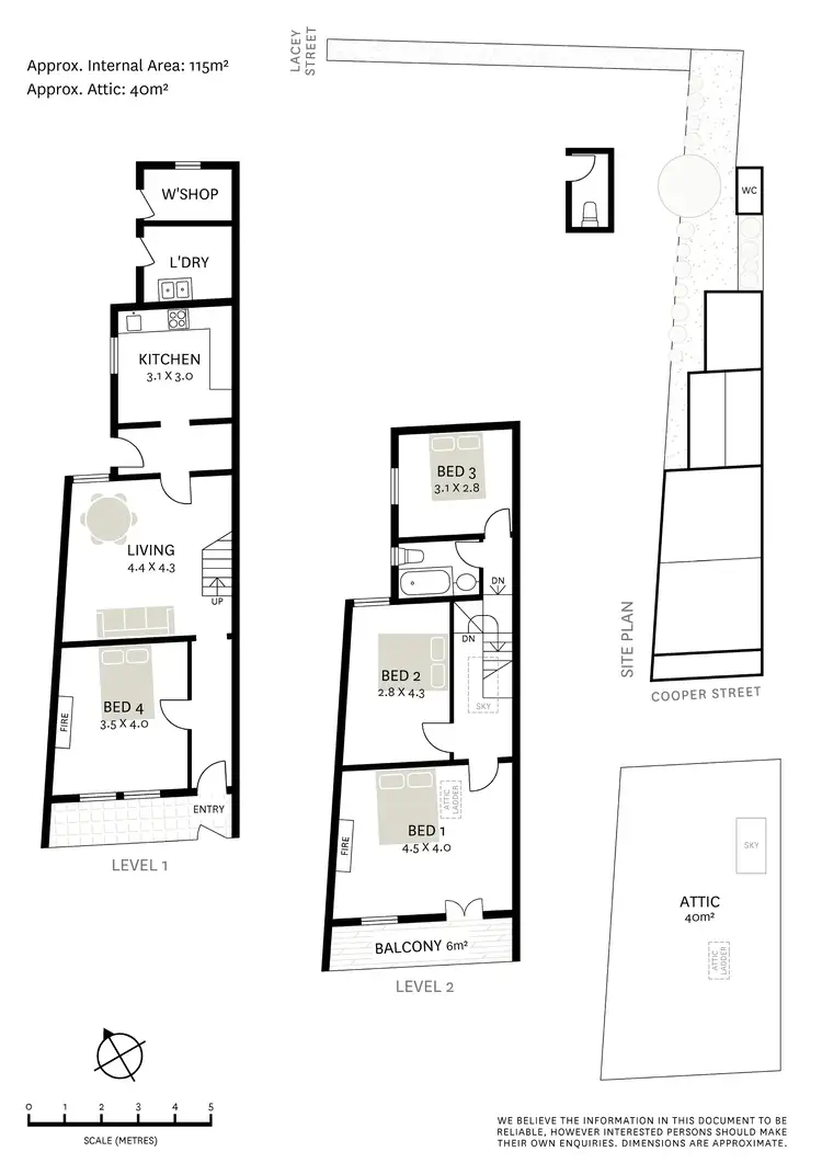 Floorplan of Homely terrace listing, 102 Cooper Street, Surry Hills NSW 2010