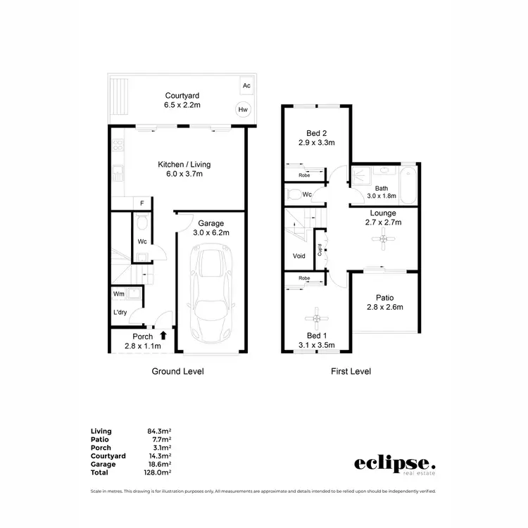 Floorplan of Homely house listing, 17 Madison Street, Munno Para SA 5115