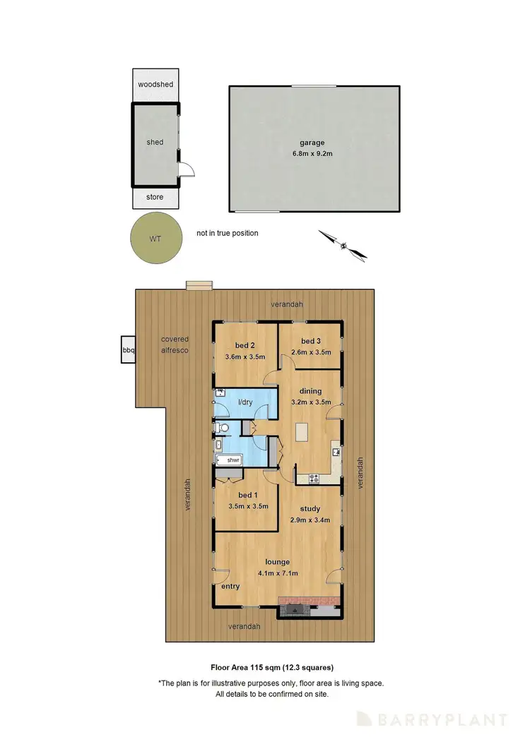 Floorplan of Homely house listing, 27 Neville Road, Gembrook VIC 3783