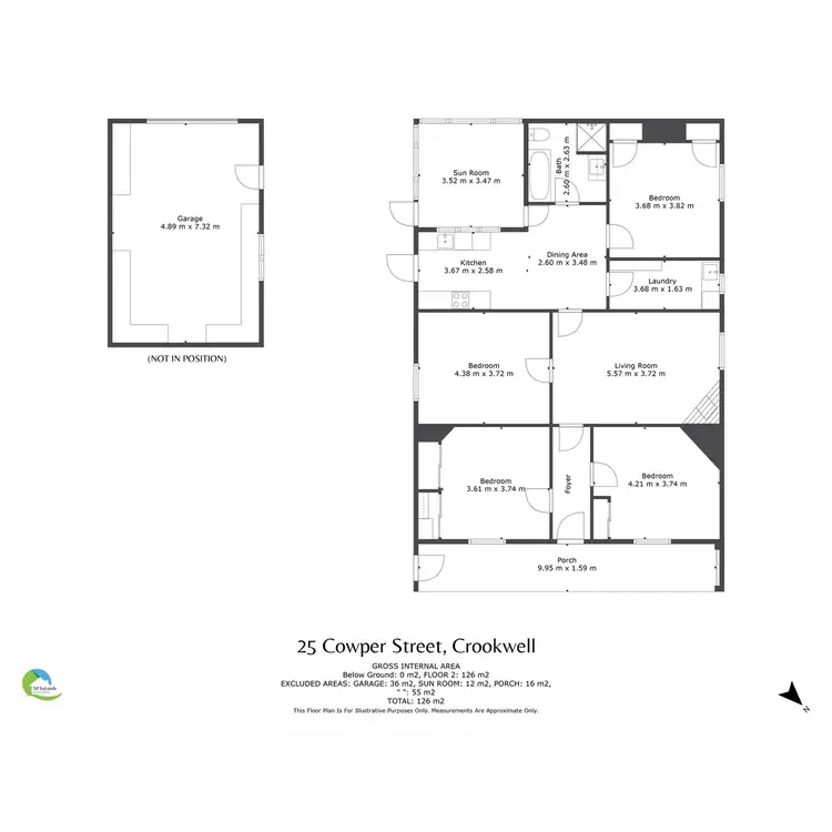 Floorplan of Homely house listing, 25 Cowper Street, Crookwell NSW 2583