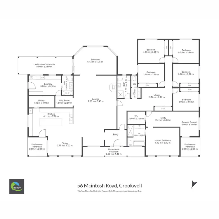 Floorplan of Homely house listing, 56 McIntosh Road, Crookwell NSW 2583