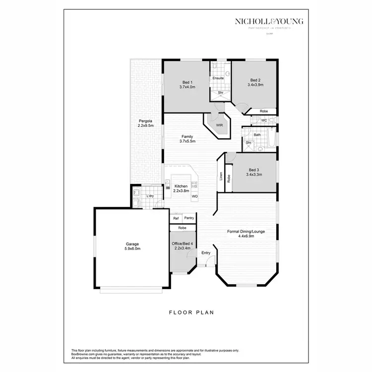 Floorplan of Homely house listing, 33 Gossamer Drive, Buderim QLD 4556