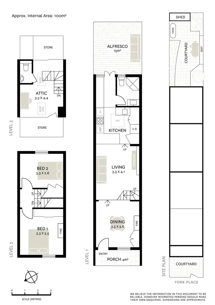 Floorplan of Homely house listing, 14 York Place, Rozelle NSW 2039