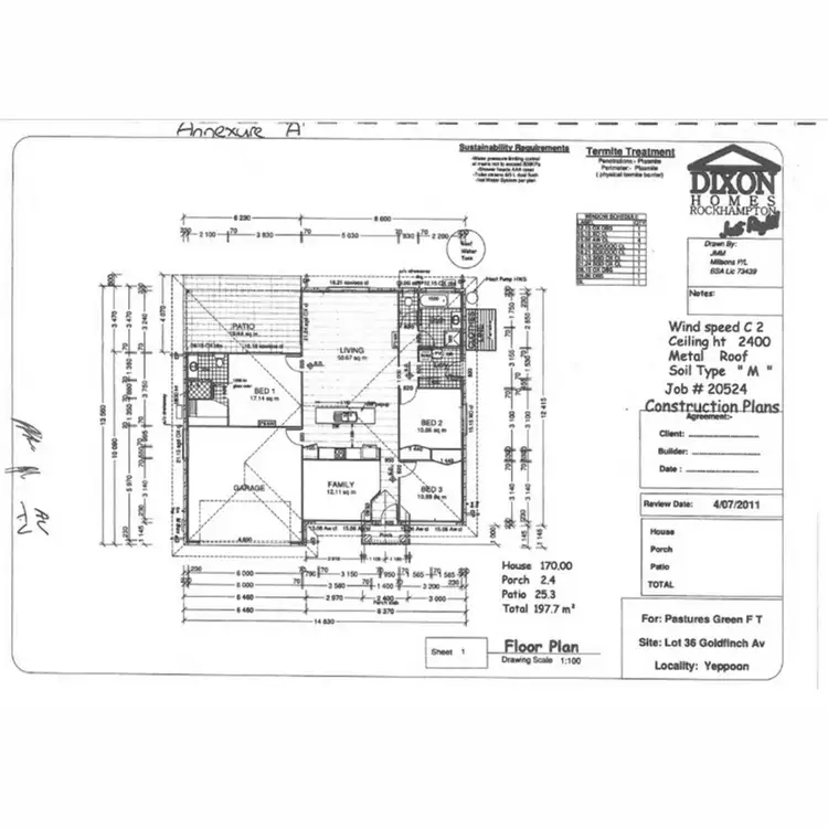 Floorplan of Homely house listing, 3 Goldfinch Avenue, Yeppoon QLD 4703