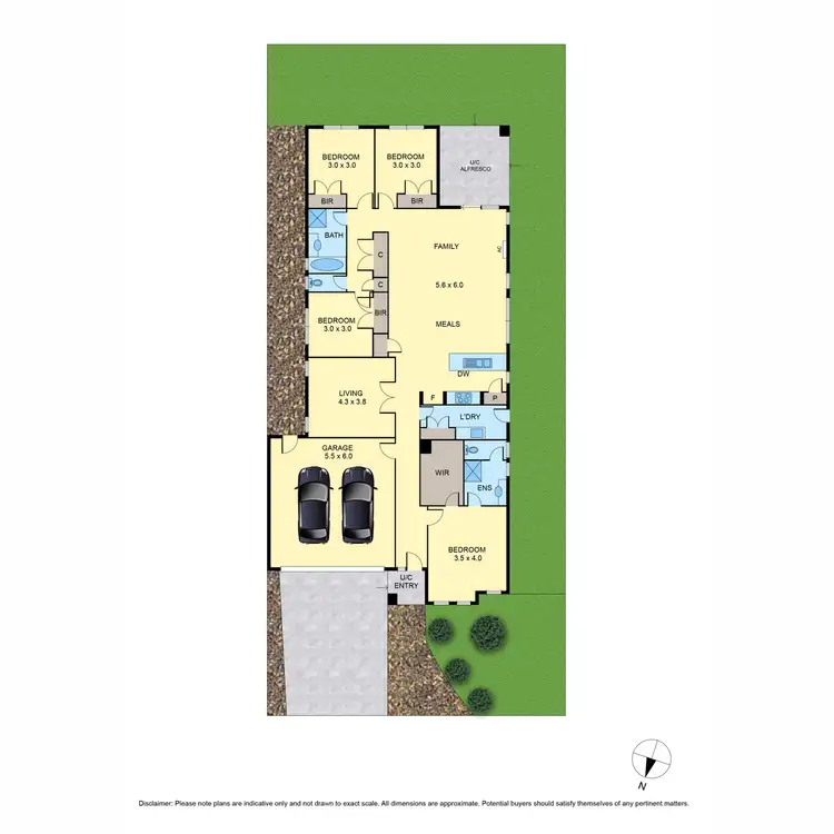 Floorplan of Homely house listing, 33 Renaissance Boulevard, Mernda VIC 3754