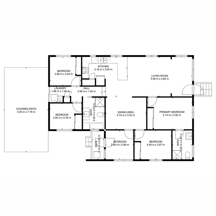 Floorplan of Homely house listing, 10 Brand Street, Walkervale QLD 4670