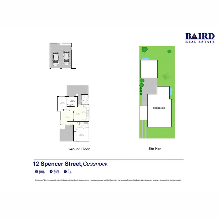 Floorplan of Homely house listing, 12 Spencer Street, Cessnock NSW 2325